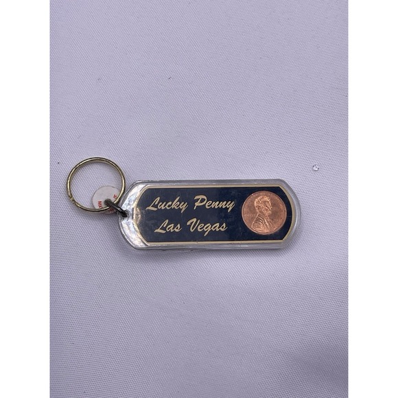 Accessories - Vintage Las Vegas Nevada 1993 Lucky Penny Keychain Keyring